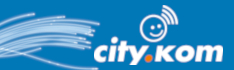 city.kom Logo mit Glasfasern, Copyright: SWS